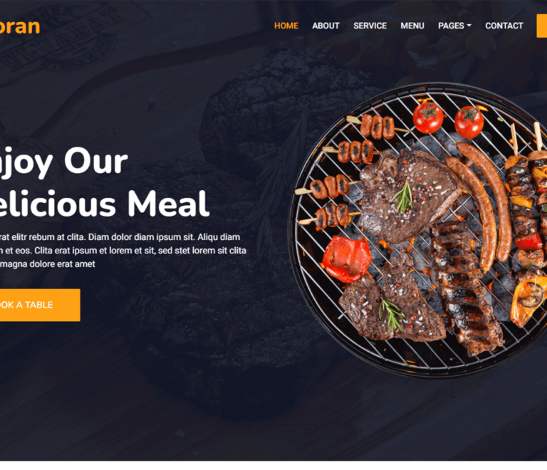 Création de site Resstaurant au Maroc