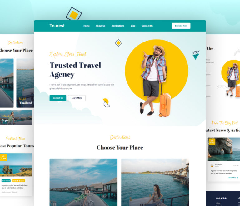 Création de site travel trip excursion au Maroc